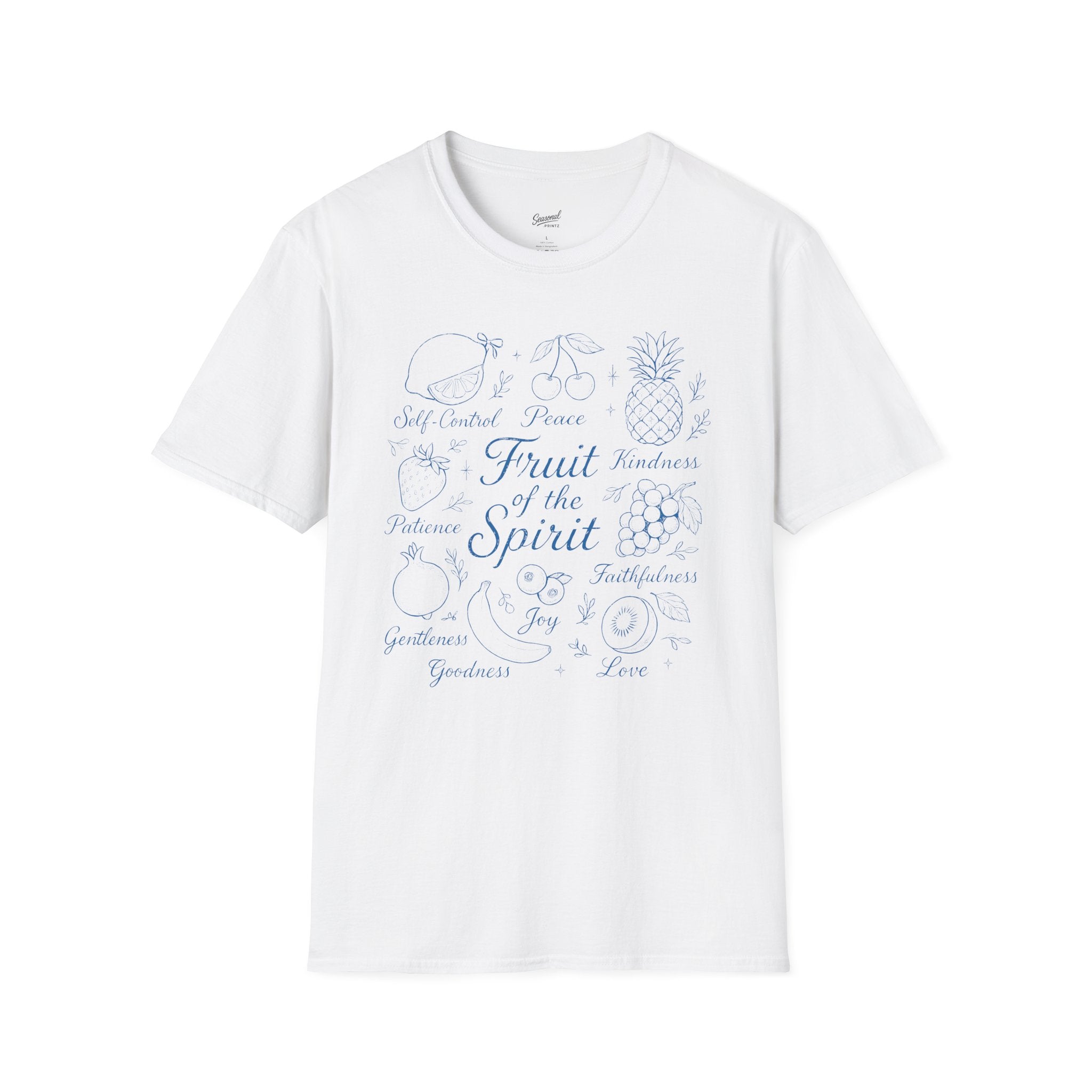 Fruit of the Spirit T-Shirt — Christian Faith Scripture Tee
