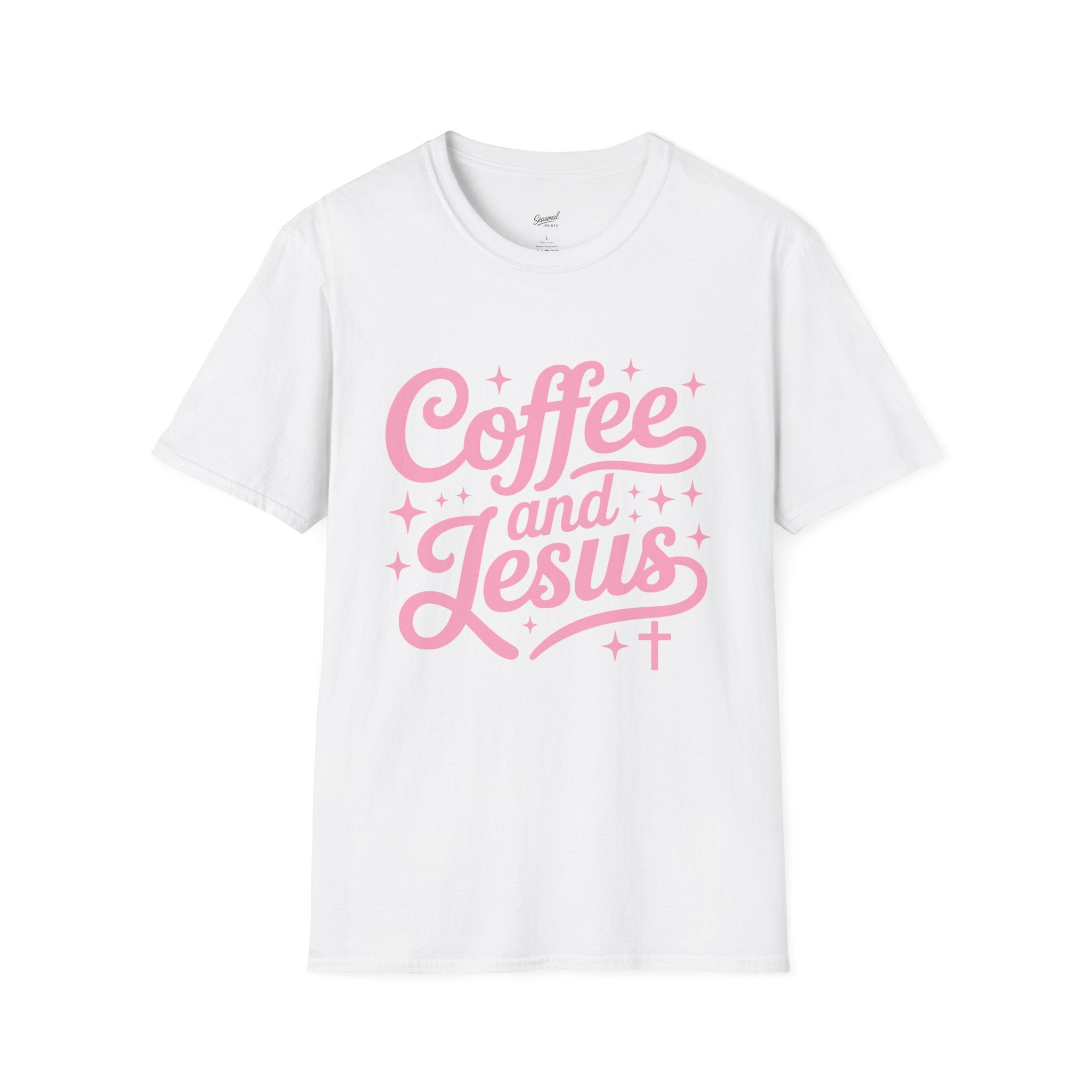 Coffee and Jesus T-Shirt — Faith & Caffeine Graphic Tee