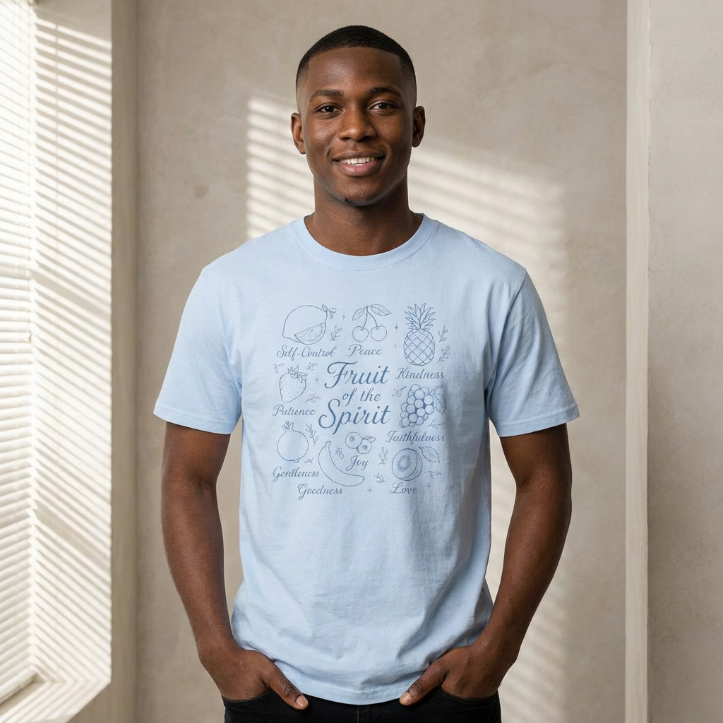 Fruit of the Spirit T-Shirt — Christian Faith Scripture Tee