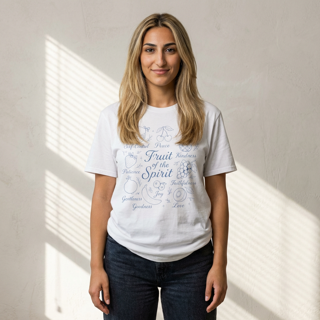 Fruit of the Spirit T-Shirt — Christian Faith Scripture Tee