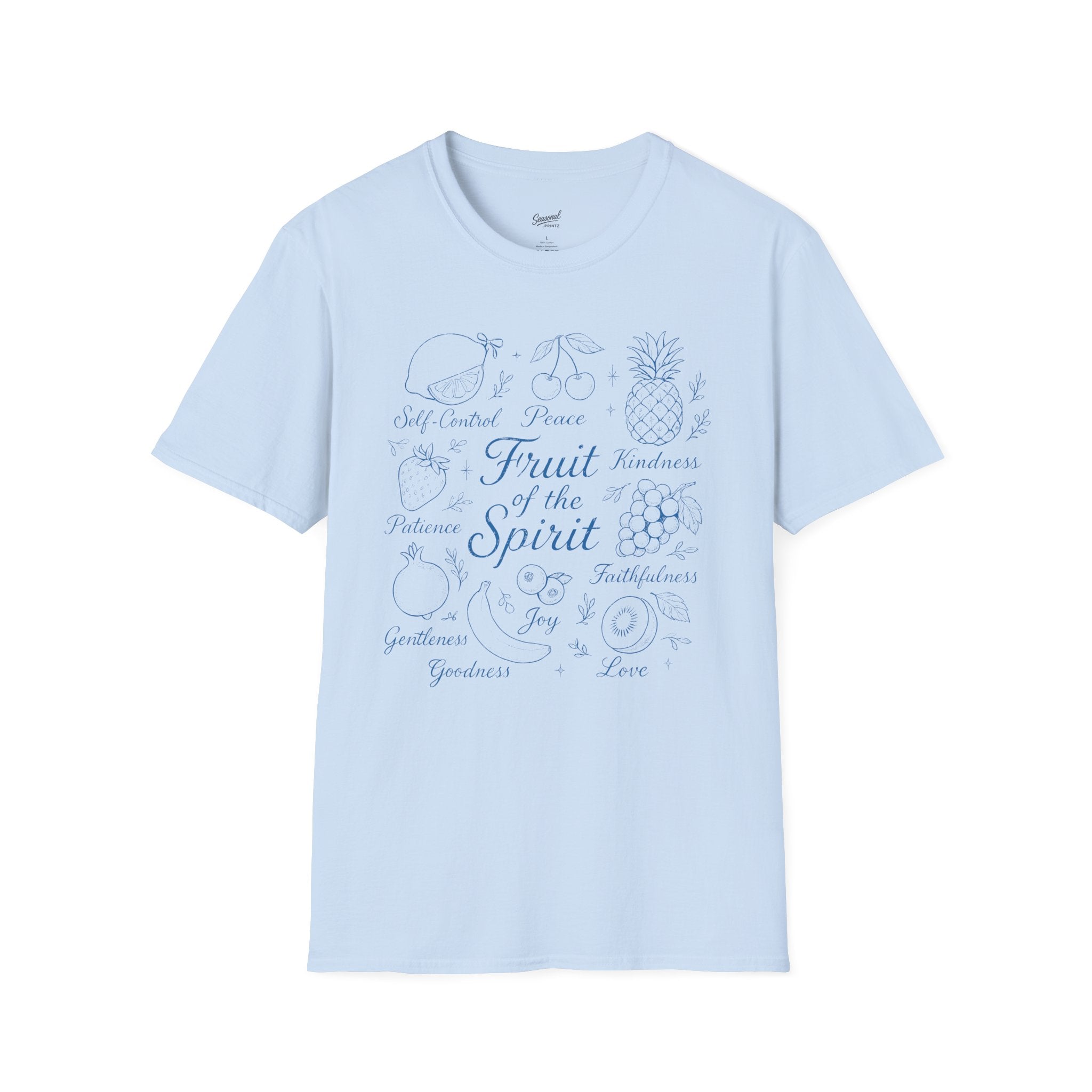 Fruit of the Spirit T-Shirt — Christian Faith Scripture Tee